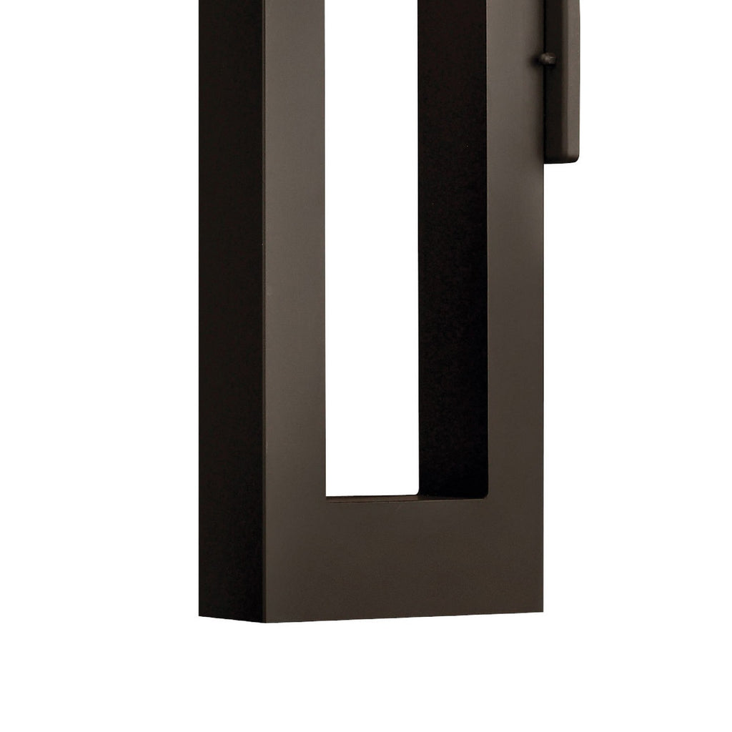 1644BZ-LL Atlantis 2 Light Modern / Contemporary Outdoor Wall Mount | Alternate Image