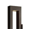 1644BZ-LL Atlantis 2 Light Modern / Contemporary Outdoor Wall Mount | Alternate Image