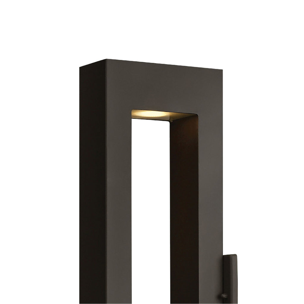 1644BZ-LL Atlantis 2 Light Modern / Contemporary Outdoor Wall Mount | Alternate Image