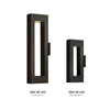 1644BZ-LL Atlantis 2 Light Modern / Contemporary Outdoor Wall Mount | Alternate Image