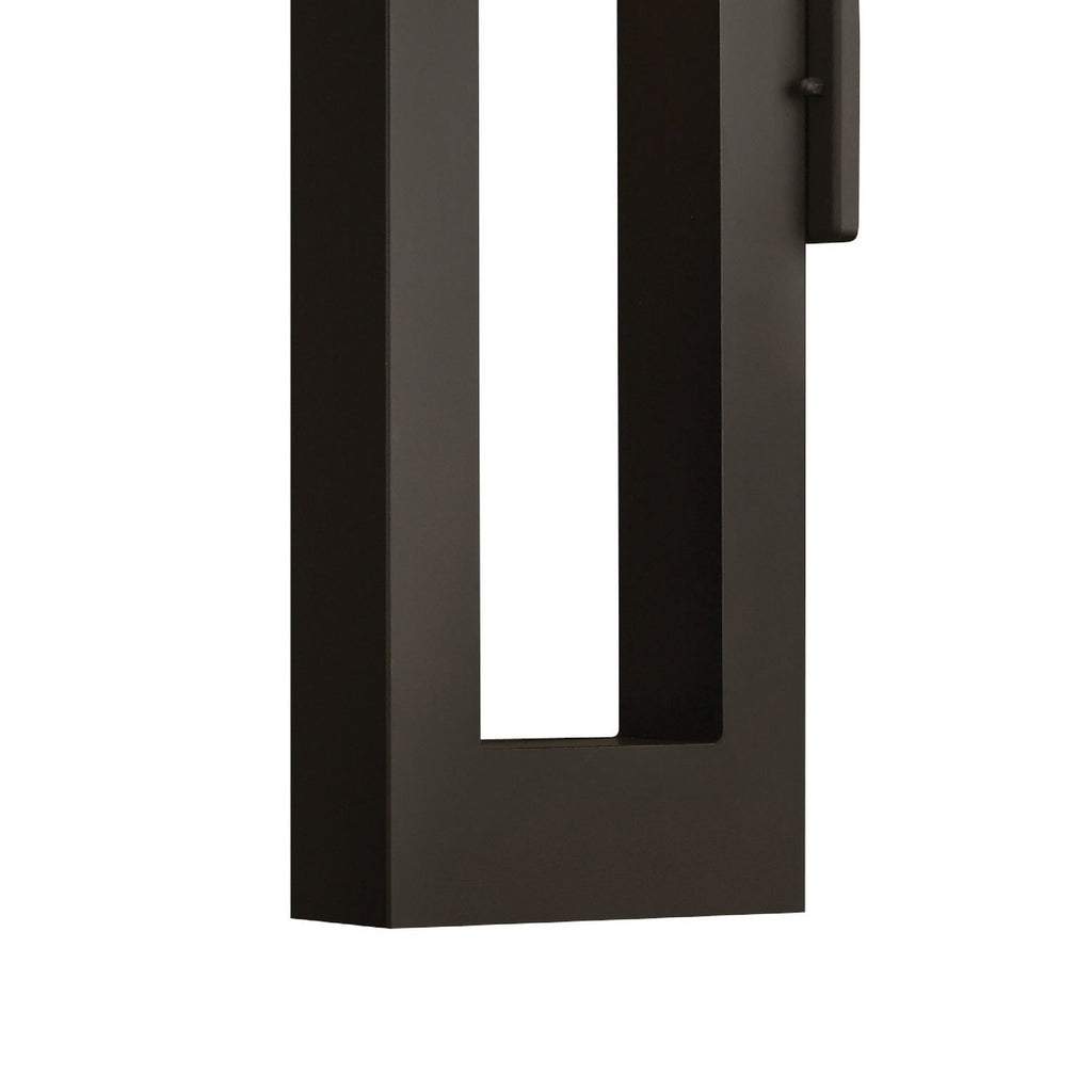 1644BZ-LL Atlantis 2 Light Modern / Contemporary Outdoor Wall Mount | Alternate Image