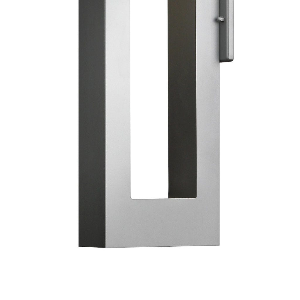 1644BZ-LL Atlantis 2 Light Modern / Contemporary Outdoor Wall Mount | Alternate Image