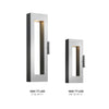 1644BZ-LL Atlantis 2 Light Modern / Contemporary Outdoor Wall Mount | Alternate Image