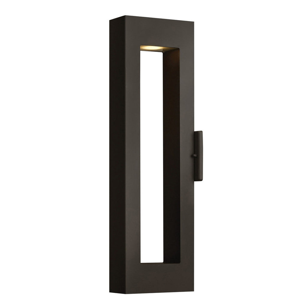 1644BZ-LL Atlantis 2 Light Modern / Contemporary Outdoor Wall Mount | Main Image