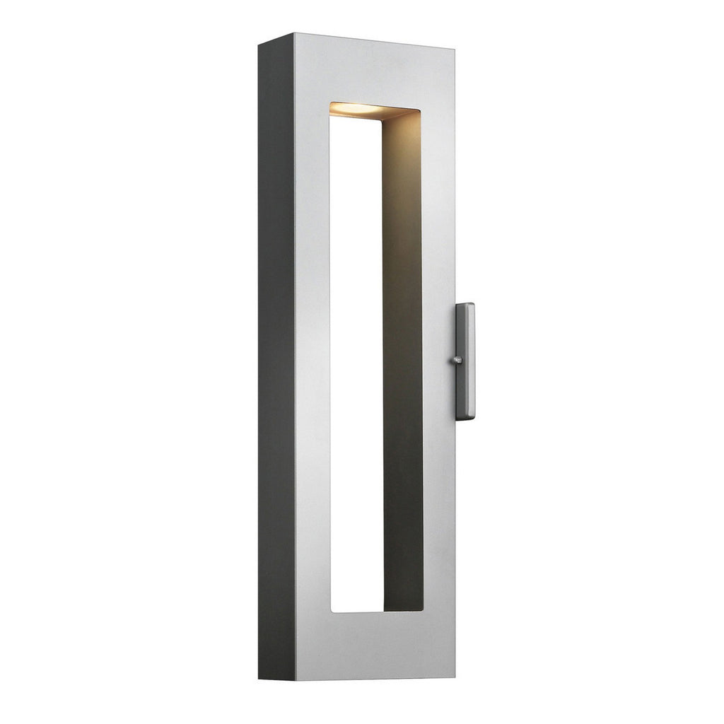 1644BZ-LL Atlantis 2 Light Modern / Contemporary Outdoor Wall Mount | Main Image