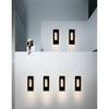 1649BZ-LL Atlantis 2 Light Modern / Contemporary Outdoor Wall Mount | Alternate Image