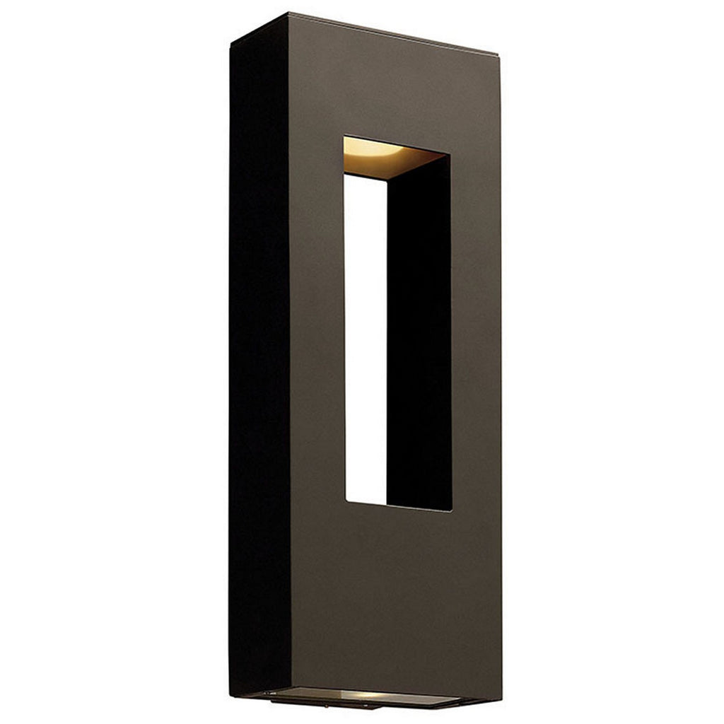 1649BZ-LL Atlantis 2 Light Modern / Contemporary Outdoor Wall Mount | Main Image