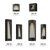 1664BZ Luna 2 Light Modern / Contemporary Outdoor Wall Mount | Alternate Image