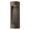 1664BZ Luna 2 Light Modern / Contemporary Outdoor Wall Mount Main Image