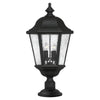 1677BK Edgewater 4 Light Outdoor Post/Pier Mount|Alternate Image