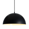 17-1004BLK Peridot 1 Light Outdoor Chandelier | Main Image