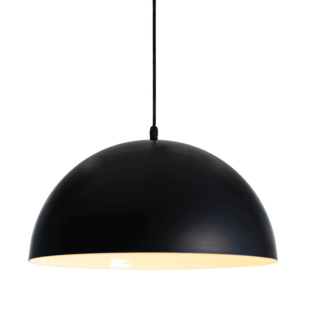 17-1004BLK Peridot 1 Light Outdoor Chandelier | Main Image