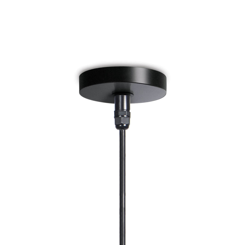 17-1004BLK Peridot 1 Light Outdoor Chandelier | Alternate Image