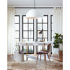 17-1004WT Peridot 1 Light Outdoor Chandelier | Lifestyle Image