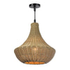 17-1024GRY Vista 1 Light Outdoor Chandelier | Main Image