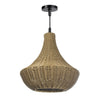 17-1024GRY Vista 1 Light Outdoor Chandelier | Alternate Image