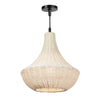 17-1024WT Vista 1 Light Outdoor Chandelier | Main Image
