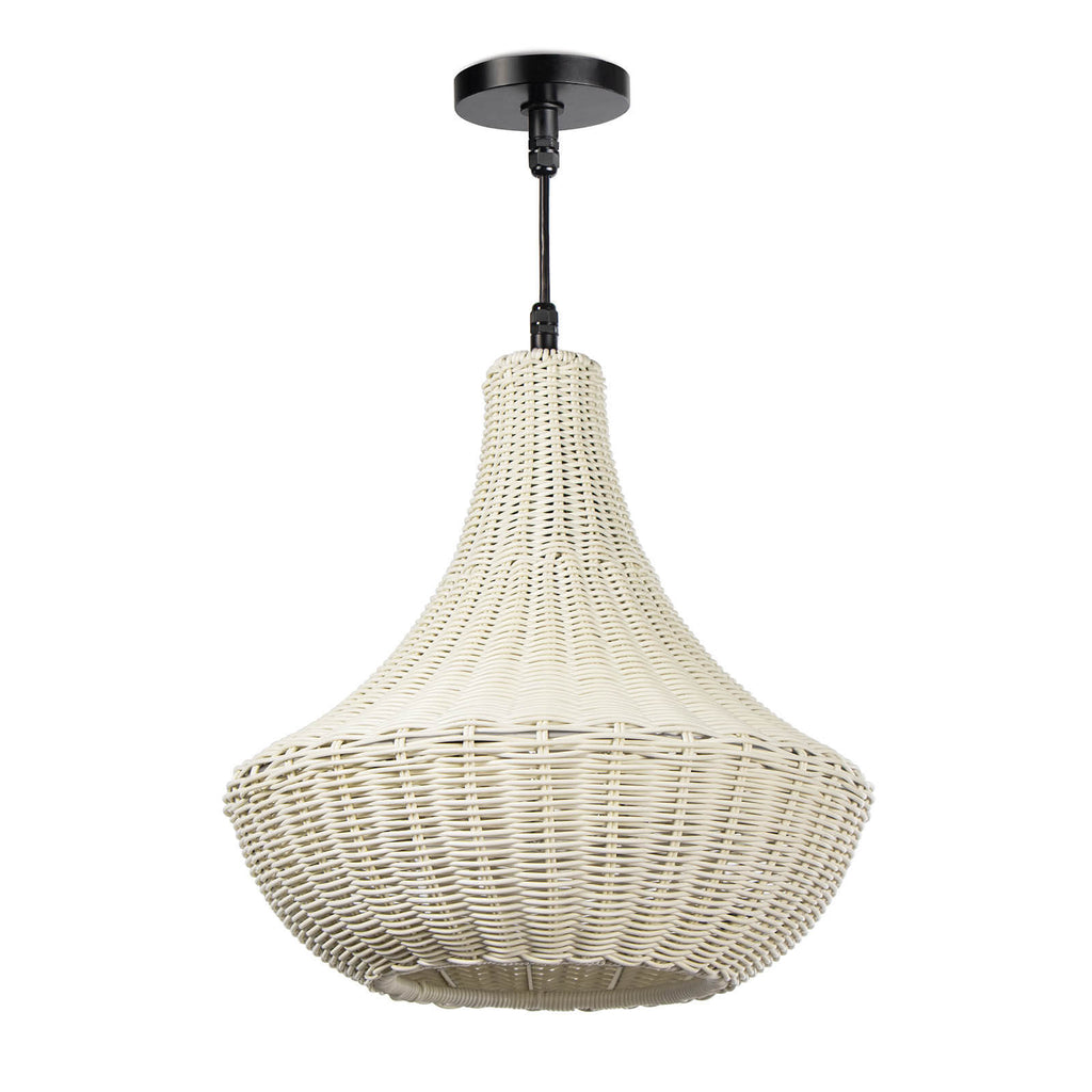 17-1024WT Vista 1 Light Outdoor Chandelier | Alternate Image