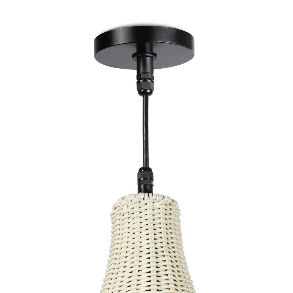 17-1024WT Vista 1 Light Outdoor Chandelier | Alternate Image