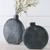 17114 Uttermost Viewpoint Aged Black Vases, Set/2 | Lifestyle Image