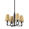 1724-AI Pendelton 4 Light Chandelier Main Image