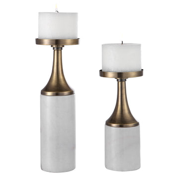Brass and White