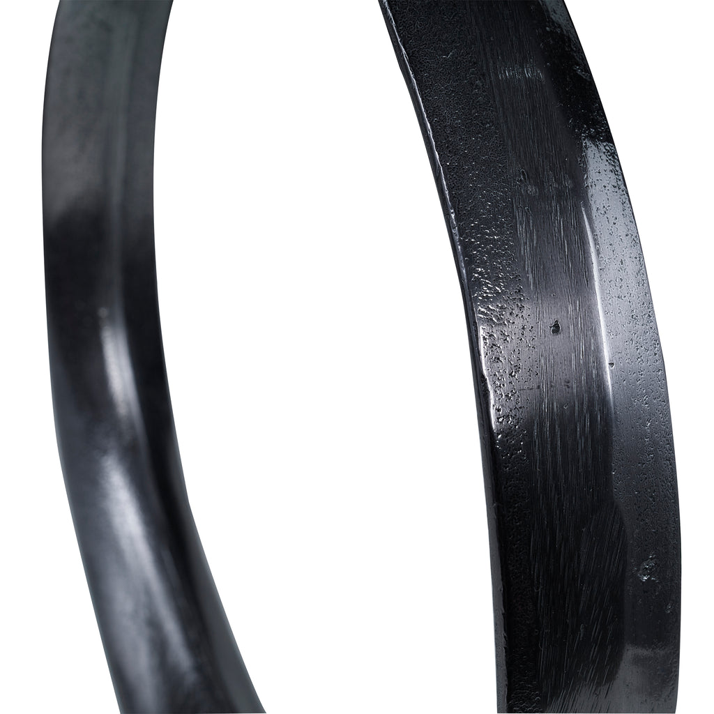 17913 Uttermost Orbits Black Ring Sculptures, S/2 | Alternate Image