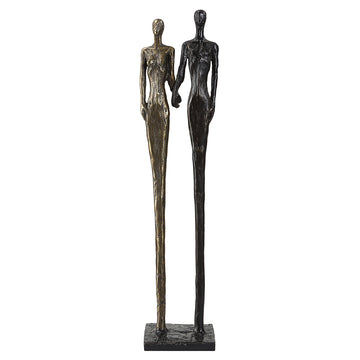 Antique Brass and Dark Bronze