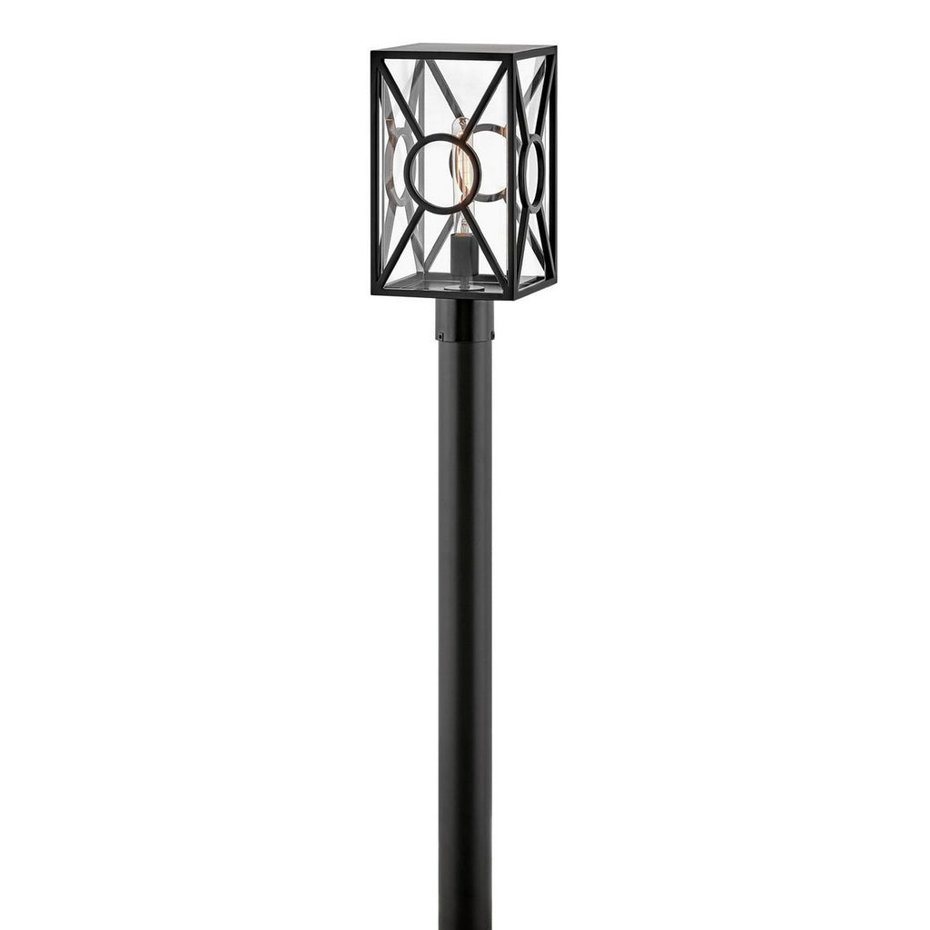 18371BK Brixton 1 Light Traditional Outdoor Post/Pier Mount Main Image