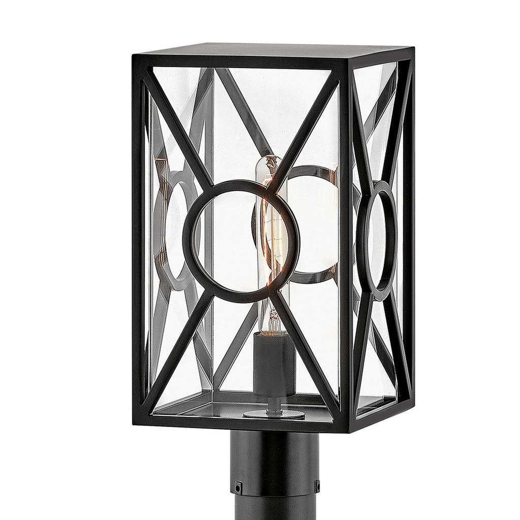 18371BK Brixton 1 Light Traditional Outdoor Post/Pier Mount | Alternate Image