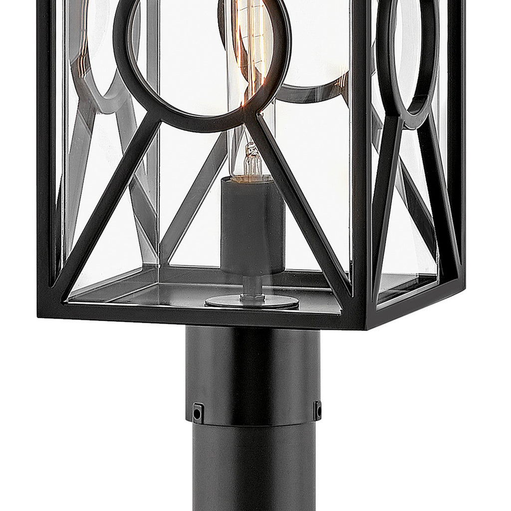 18371BK Brixton 1 Light Traditional Outdoor Post/Pier Mount | Alternate Image