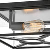 18373BK Brixton 2 Light Traditional Outdoor Flush Mount | Alternate Image