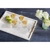20-1039 Multi-Tone Bone and Brass Tray | Lifestyle Image