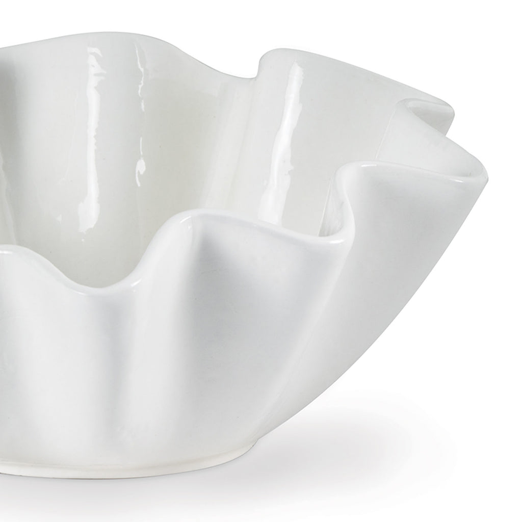 20-1268 Ruffle Ceramic Bowl Medium | Alternate Image