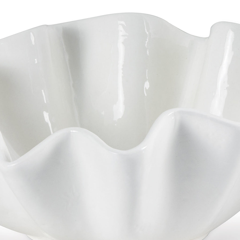 20-1268 Ruffle Ceramic Bowl Medium | Alternate Image
