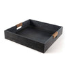 20-1329GRY Logia Square Tray Large | Main Image