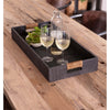 20-1331GRY Logia Rectangle Tray Small | Lifestyle Image
