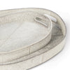 20-1463GRY Andres Hair on Hide Tray Set | Alternate Image