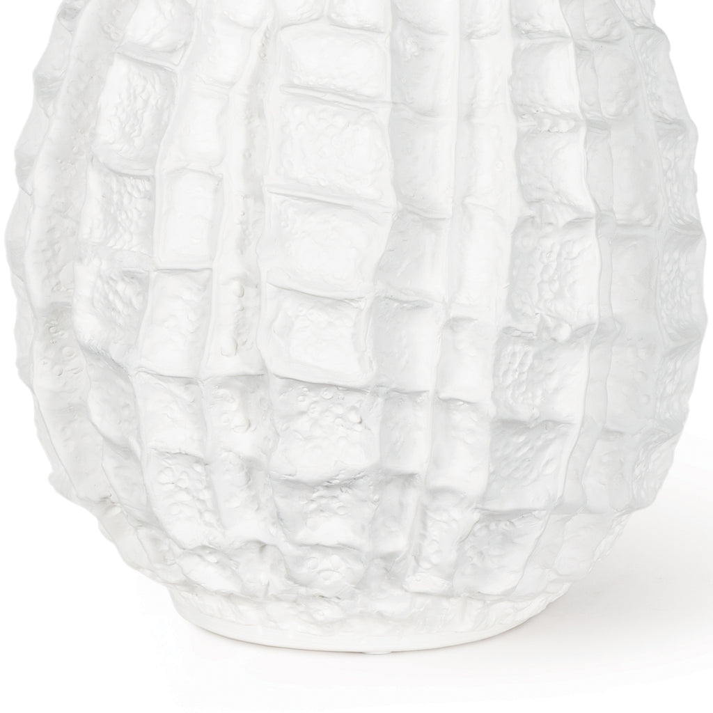 20-1469WT Caspian Ceramic Vase | Alternate Image