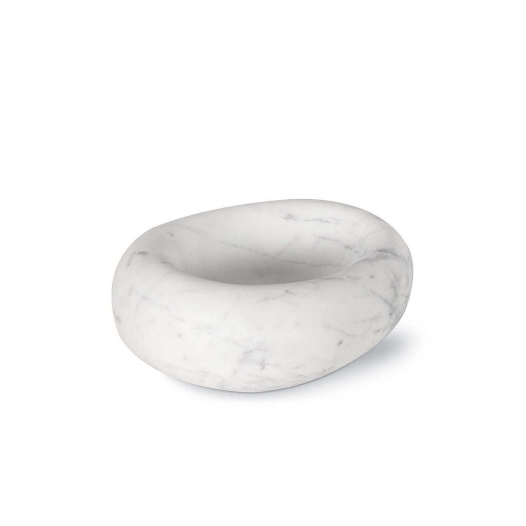 20-1583WT Lagoon Marble Bowl | Main Image