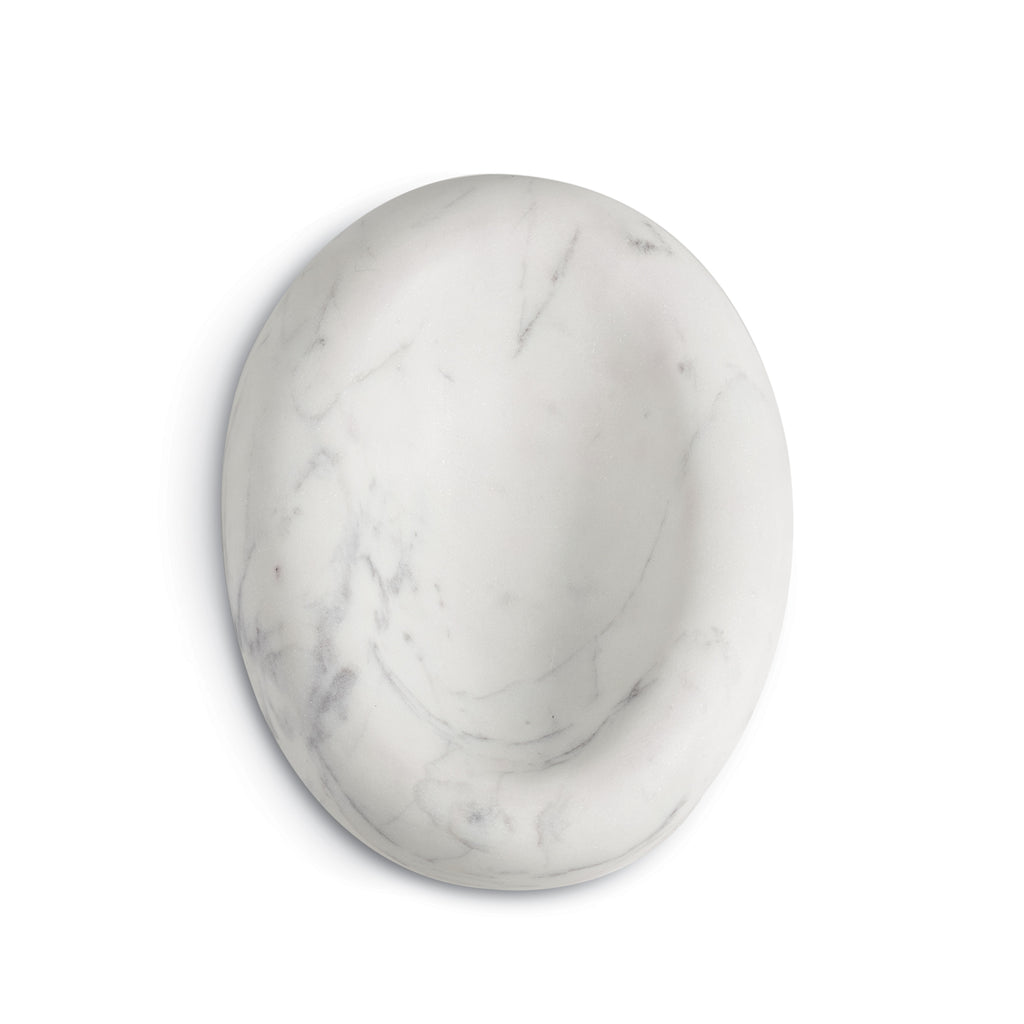 20-1583WT Lagoon Marble Bowl | Alternate Image