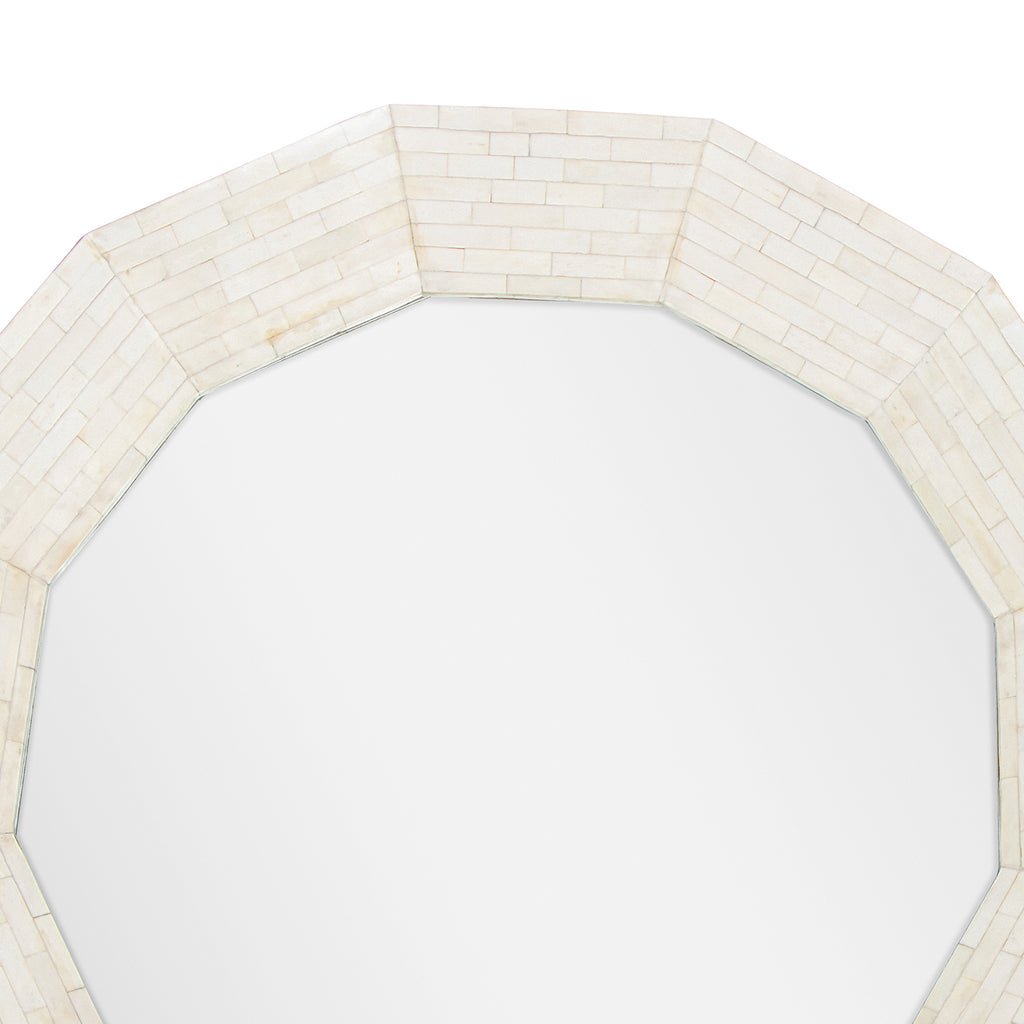 21-1121NAT Ares Bone Mirror | Alternate Image