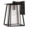 2100BK Walker 1 Light Outdoor Wall Mount | Main Image
