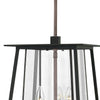 2102BK-LL Walker 3 Light Outdoor Pendant|Alternate Image