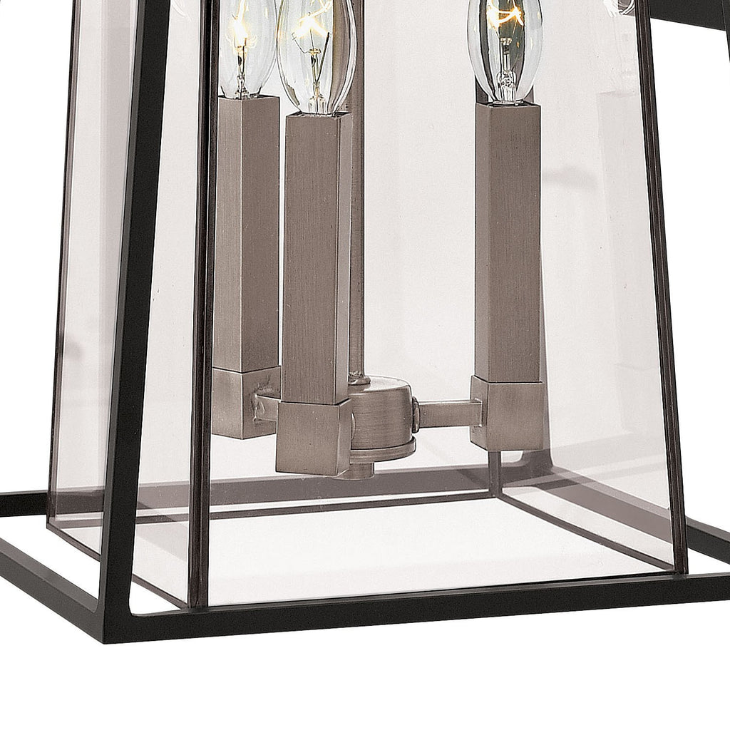 2105BK-LL Walker 3 Light Outdoor Wall Mount|Alternate Image