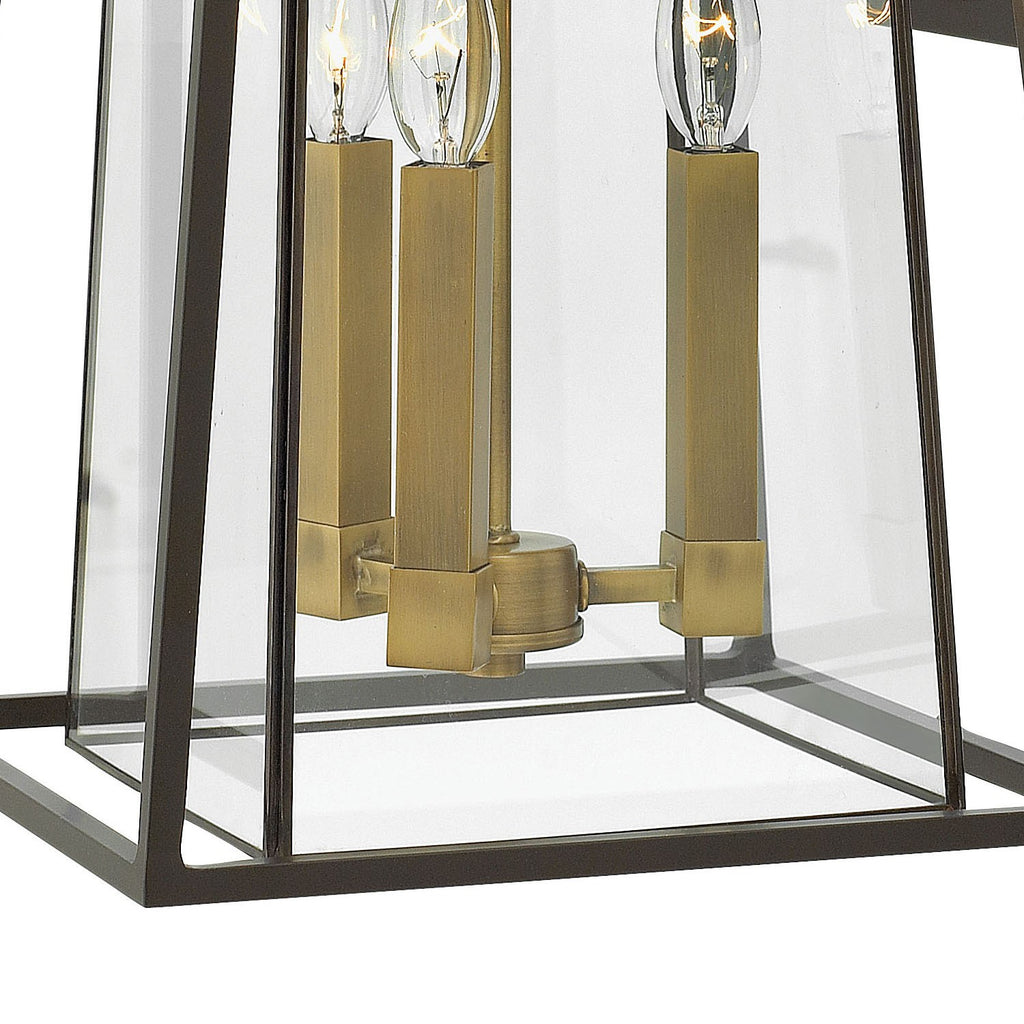 2105BK-LL Walker 3 Light Industrial Outdoor Wall Mount | Alternate Image