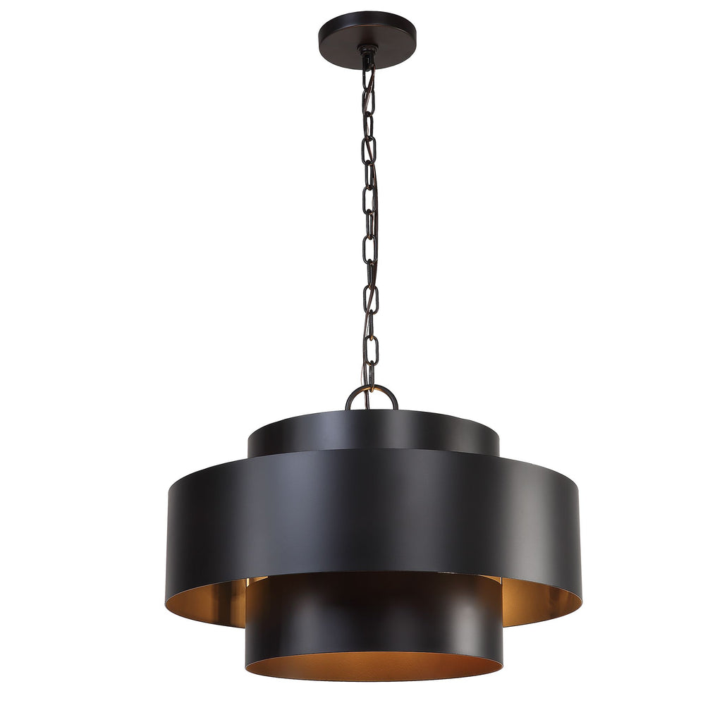 Park Slope 4-Light Chandelier | Allure of Dark Bronze- Alternate Image