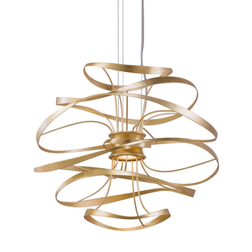 Gold Leaf W Polished Stainless