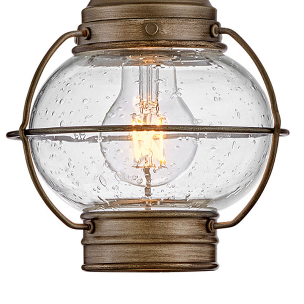 2203DZ Cape Cod 1 Light Rustic Outdoor Flush Mount | Alternate Image