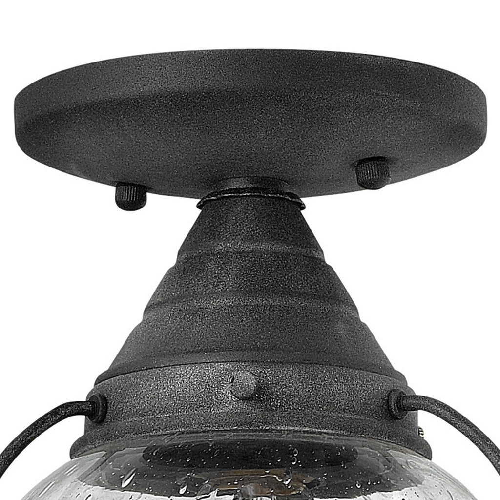 2203DZ Cape Cod 1 Light Rustic Outdoor Flush Mount | Alternate Image